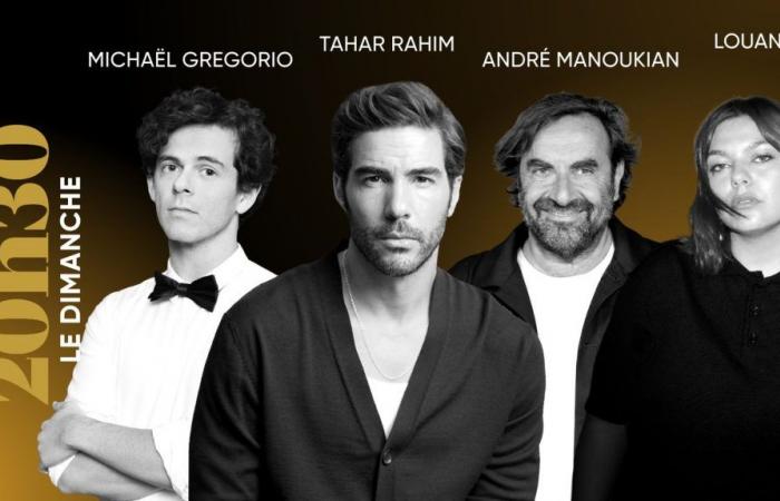 “8:30 pm el domingo”. Con Tahar Rahim, Michaël Gregorio, André Manoukian y Louane