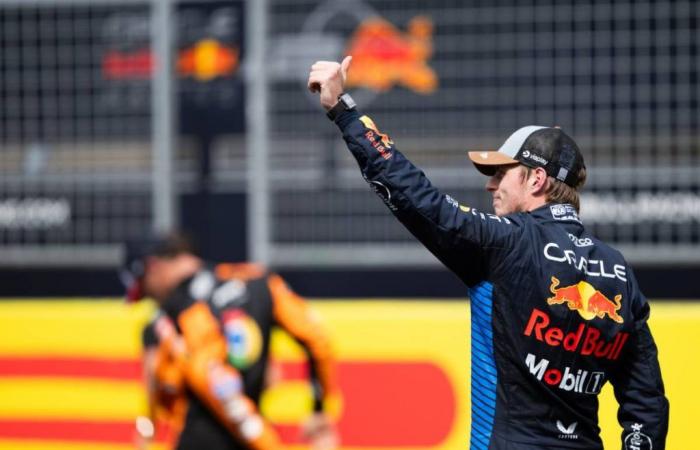 Un lugar en primera fila que le sienta bien a Max Verstappen