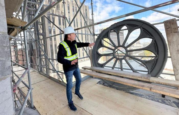 Detrás de escena de la increíble obra de construcción de la basílica de Notre-Dame en Montreal