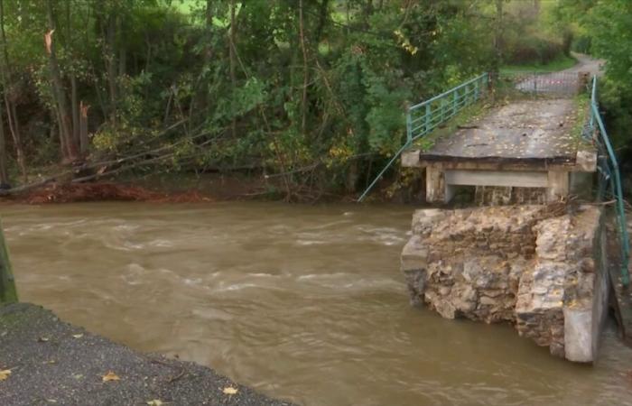 Puente cortado en dos, presa agrietada… Las infraestructuras puestas a prueba por el mal tiempo