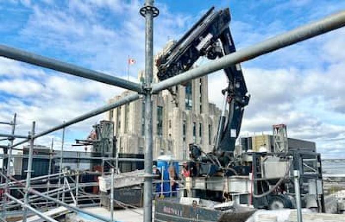 Detrás de escena de la increíble obra de construcción de la basílica de Notre-Dame en Montreal