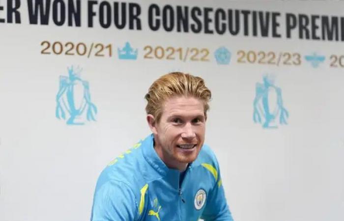 Kevin De Bruyne le entrega al Manchester City una importante actualización sobre su estado físico en el entrenamiento de esta semana