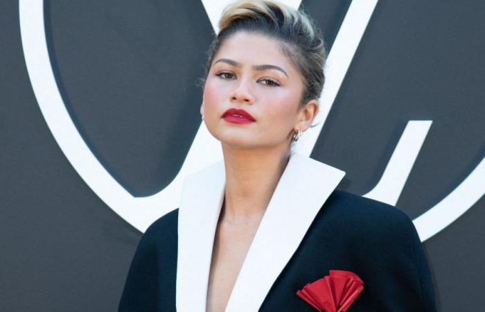 Zendaya casi desnuda se atreve a usar un vestido con aberturas