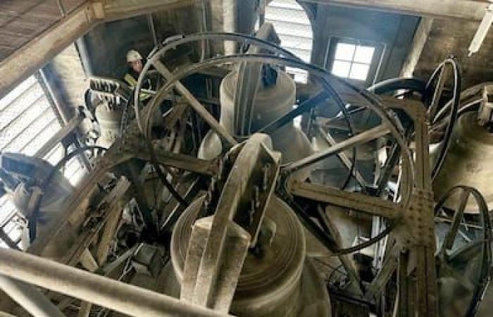 Detrás de escena de la increíble obra de construcción de la basílica de Notre-Dame en Montreal