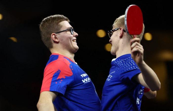 Alexis y Félix Lebrun se coronaron campeones de Europa de dobles tras una final antológica