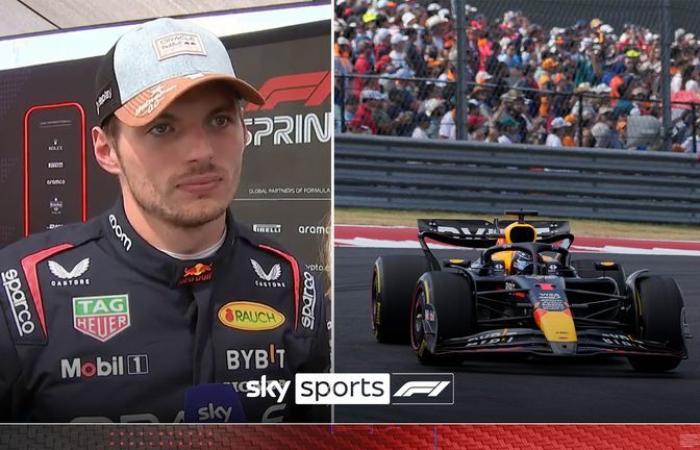 Sprint del GP de Estados Unidos: Max Verstappen pone fin a la sequía de victorias mientras su rival por el título Lando Norris queda tercero después del drama tardío | Noticias F1