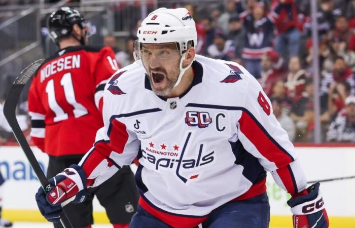 NHL: Alex Ovechkin anota su primer gol de la temporada en la victoria de los Capitals sobre los Devils