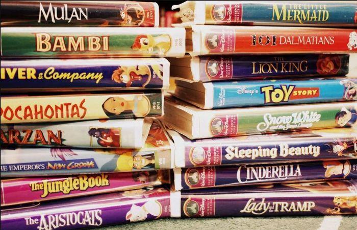 Estos VHS de Disney de la vieja escuela pueden llegar a fin de mes