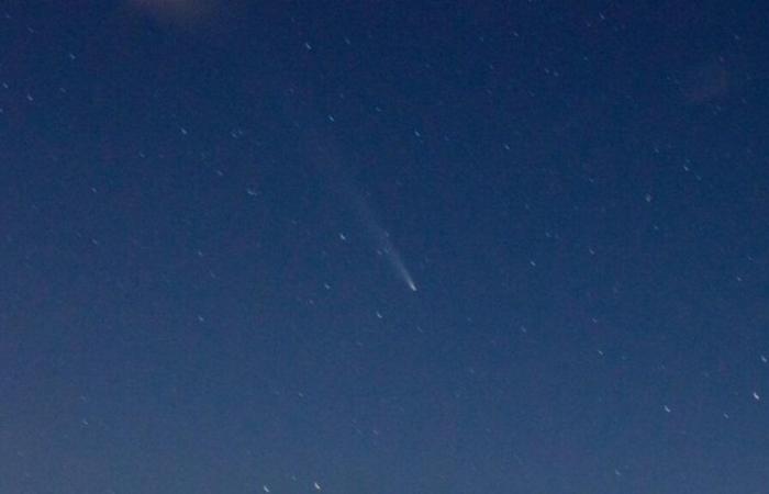 este fotógrafo aficionado logró capturar el “cometa del siglo”