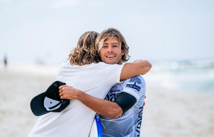 “Hola Marco, es el mejor día de tu vida”, cuenta Marco Mignot el día que se convirtió en surfista de CT