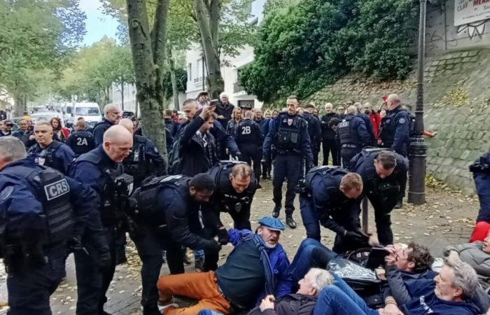 París: CRS llamado a evacuar a los jugadores de Clap a Montmartre