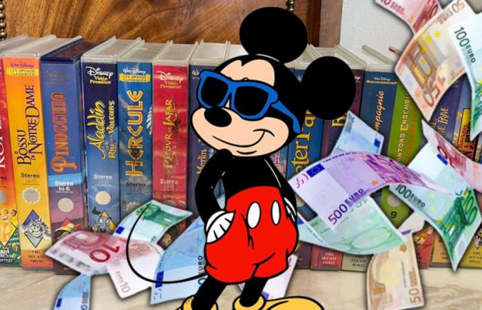 Estos VHS de Disney de la vieja escuela pueden llegar a fin de mes