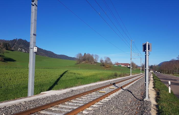 El proyecto ferroviario solar suizo vuelve a funcionar