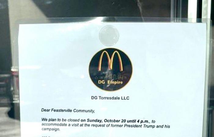 El trabajo diario de Donald Trump en McDonald’s fue “montado”, los Redditors “exponen” la sesión fotográfica