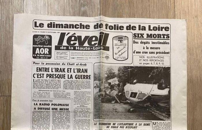 80 años de L’Éveil de la Haute-Loire: estas portadas más destacadas del periódico