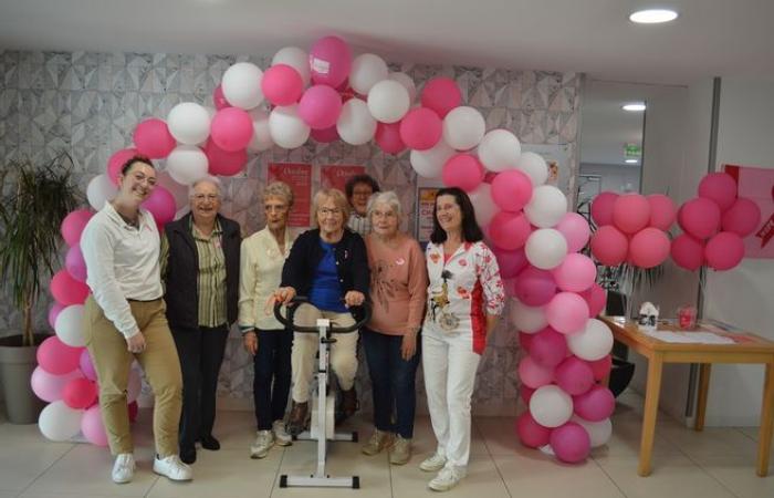 CHARTRES/ Chez Domitys: Los residentes van en bicicleta todos los días por el Octubre Rosa