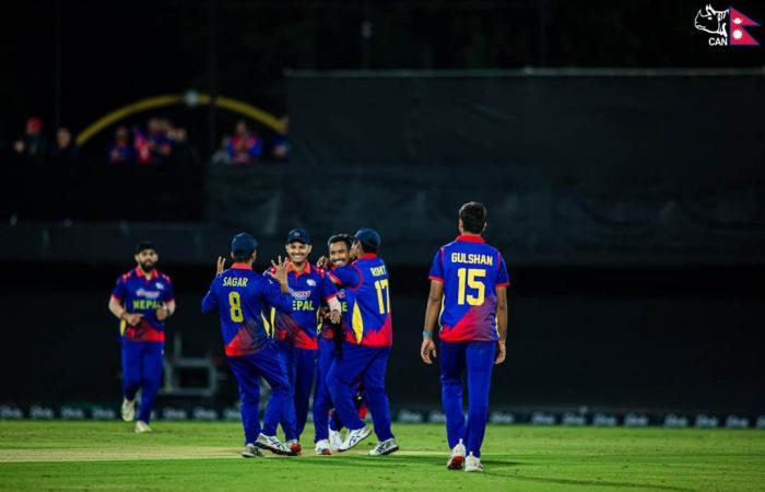 Nepal logra la serie T20I contra EE. UU.