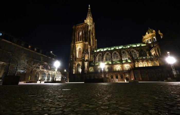 La catedral de Estrasburgo sumida en la oscuridad durante varias semanas, el ayuntamiento evoca un “incidente técnico”