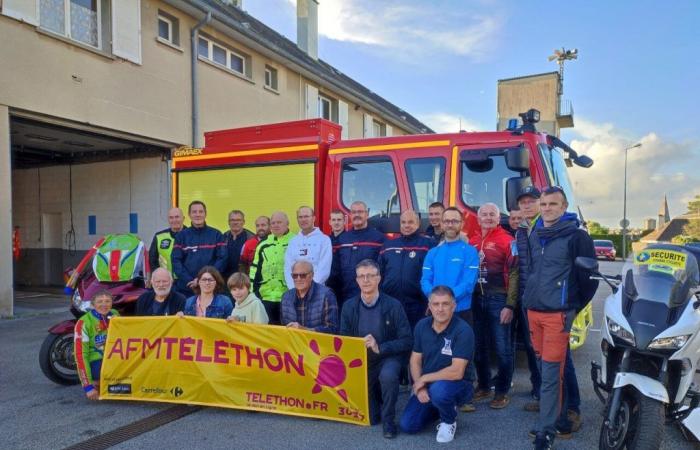 Teletón. Un recorrido en bicicleta pasará por varios parques de bomberos de Cotentin