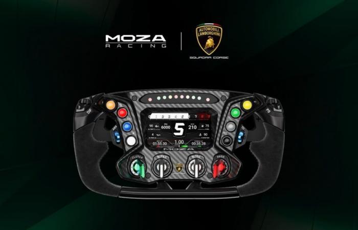 MOZA Racing X Lamborghini: un nuevo volante