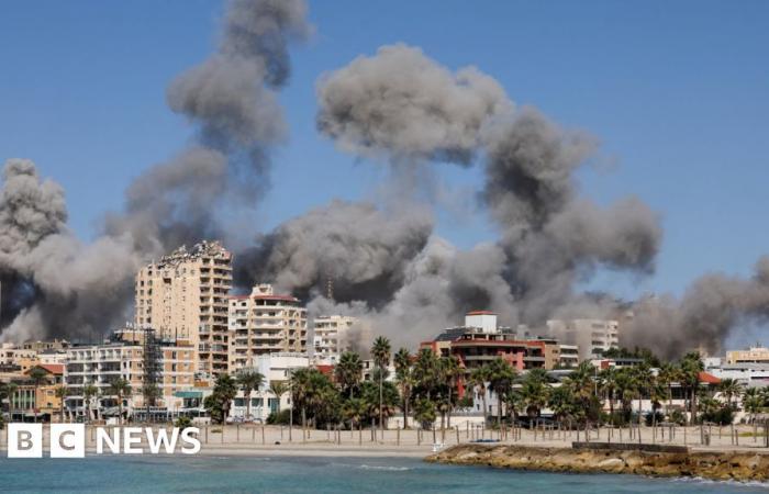 Israel ataca la ciudad libanesa de Tiro tras órdenes de evacuación