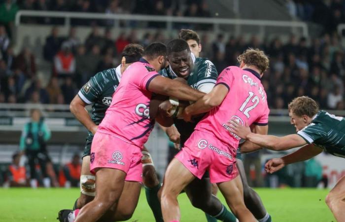 Rugby – Sección Paloise: Bibi Biziwu (gemelo) se salva ante la UBB