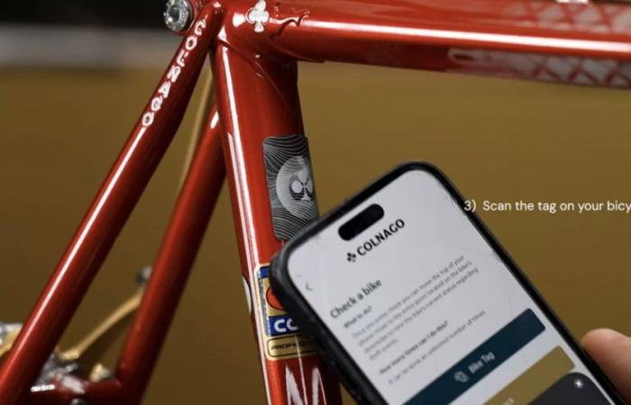 MyLime certifica la autenticidad de los cuadros de bicicletas antiguas mediante un pasaporte digital: el caso Colnago