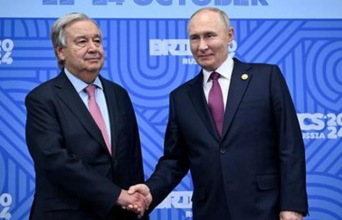 La invasión de Ucrania es una “violación” del derecho internacional, dice el jefe de la ONU, Vladimir Putin