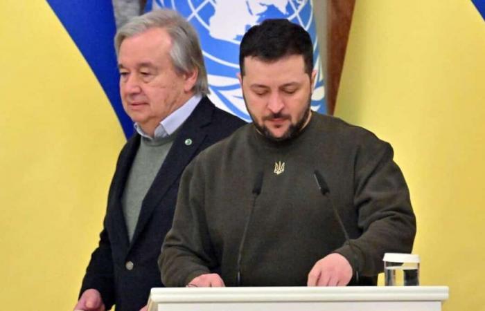 Zelensky se niega a recibir a Guterres en Kyiv tras su visita a Rusia