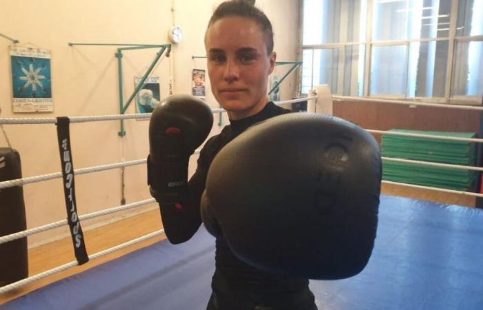 La boxeadora de Dijon Maïlys Gangloff pelea por primera vez en Dijon el 30 de noviembre