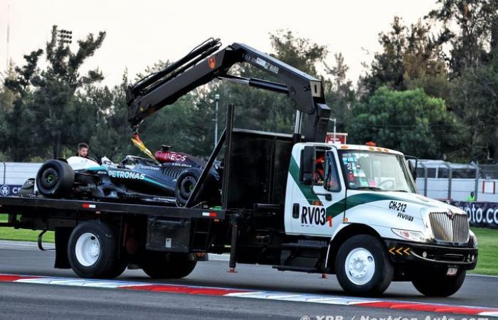 Fórmula 1 | Mercedes F1 preocupada por el límite presupuestario tras el accidente de Russell