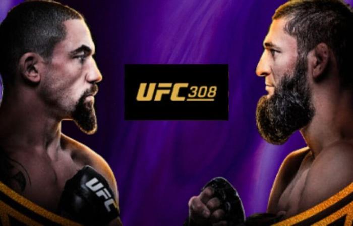 Robert Whittaker – Khamzat Chimaev: ¿a qué hora y en qué canal ver en vivo la pelea de UFC 308?