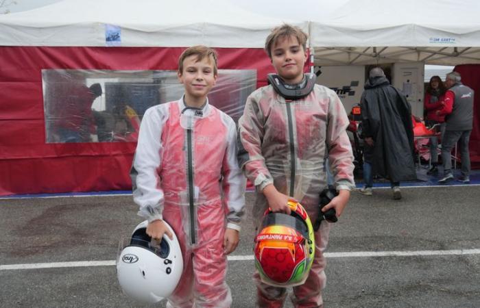 En el circuito Mathieu Vidal de Aigues-Vives, los pilotos en la trayectoria de los más grandes