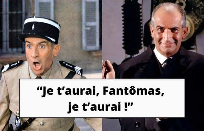 ¿Estas 10 líneas provienen de la saga Gendarme o Fantômas?