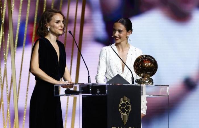 Los españoles Rodri y Aitana Bonmati ganan el Balón de Oro 2024 (fotos y vídeo)