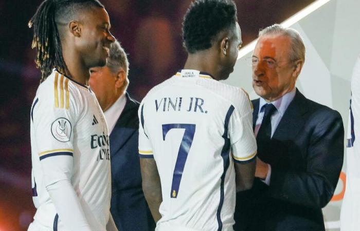 Florentino prohibió a Vinicius acudir a la gala del Balón de Oro