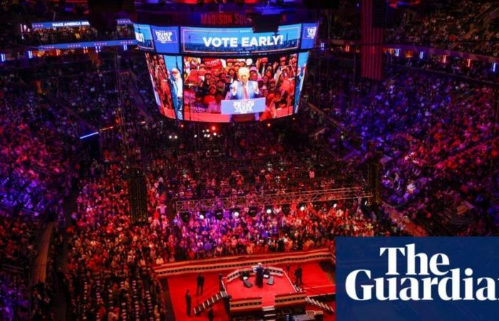 Trump llena el Madison Square Garden de ira, vitriolo y amenazas racistas | Elecciones estadounidenses 2024