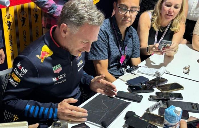 Para Horner, Norris no pudo tomar el turno 4 ante Verstappen