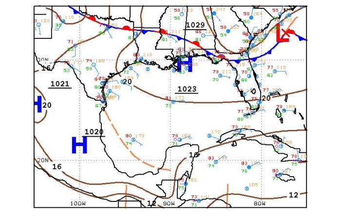 Los modelos de pronóstico siguen siendo inconsistentes sobre el desarrollo del Caribe – 104,5 WOKV