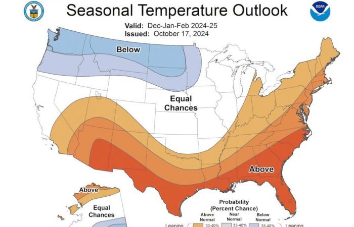 Último pronóstico del invierno 2024-2025: ¿Nueva York verá temperaturas más cálidas?