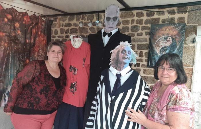 En Orne, este salón se organiza en un ambiente infernal para Halloween