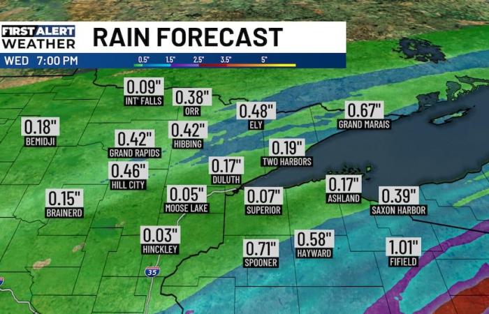 Es probable que haya lluvias y tormentas eléctricas a mediados de semana