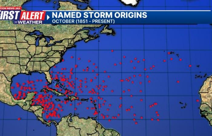 Los modelos de pronóstico siguen siendo inconsistentes sobre el desarrollo del Caribe – 104,5 WOKV