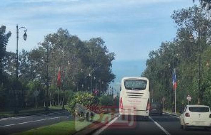 Rabat se condecora para recibir al presidente francés, Emmanuel Macron (fotos y vídeo)