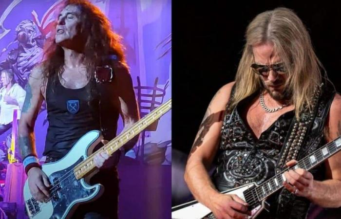 Steve Harris, el primer apoyo de Richie Faulkner en su entrada en Judas Priest