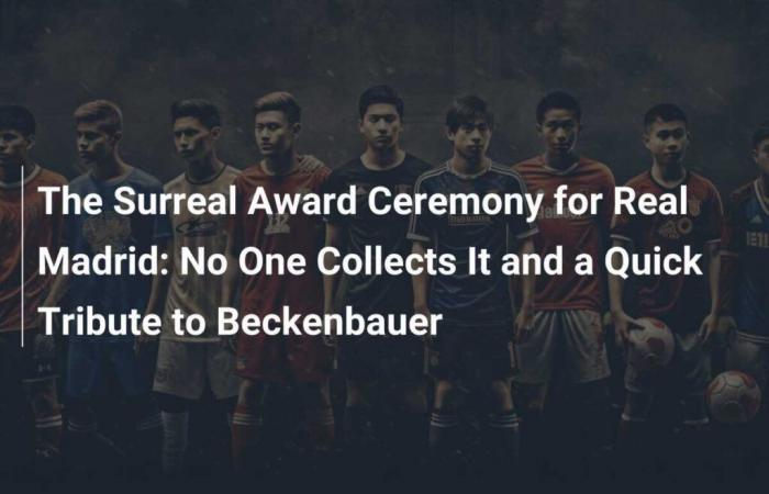 La surrealista entrega de premios del Real Madrid: Nadie colecciona y un rápido homenaje a Beckenbauer