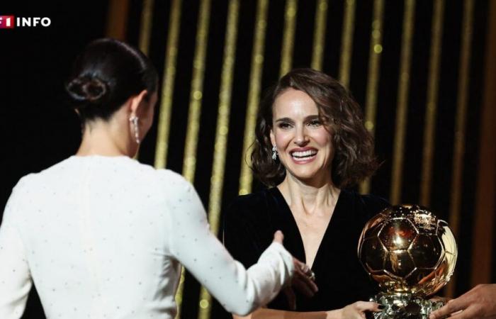 Pero ¿qué hacía Natalie Portman en la ceremonia del Balón de Oro?