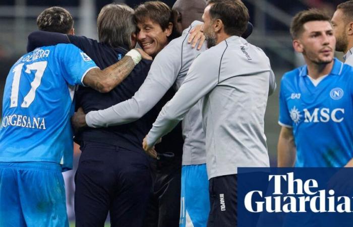 El alegre Conte hace que el Napoli vuelva a soñar tras su clínica victoria en Milán | Serie A