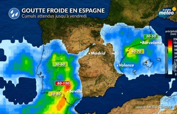 Catastróficas y mortales inundaciones en España este martes 29 de octubre