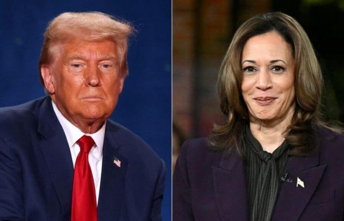 Harris y Trump se enfrentan en estados clave a menos de una semana de la votación